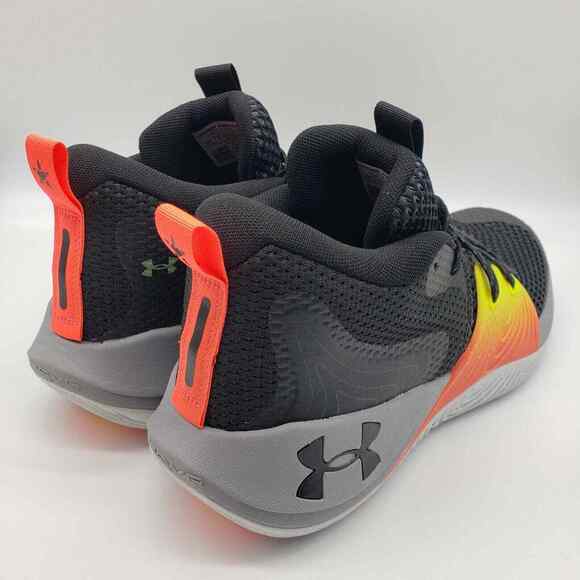 Under Armour Embiid One Black Grey Men\'s Sneakers 3023086-001 Size 12 NEW main image 6